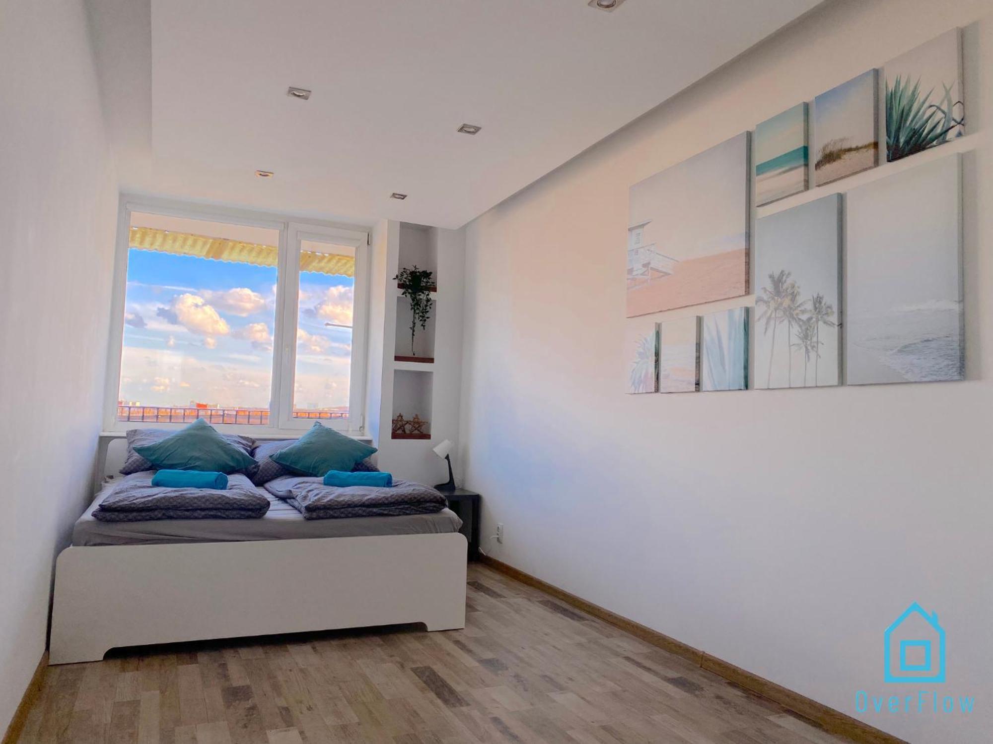 Wave Apartment With Amazing View- 2 Km To Baltic Sea Gdansk Bagian luar foto